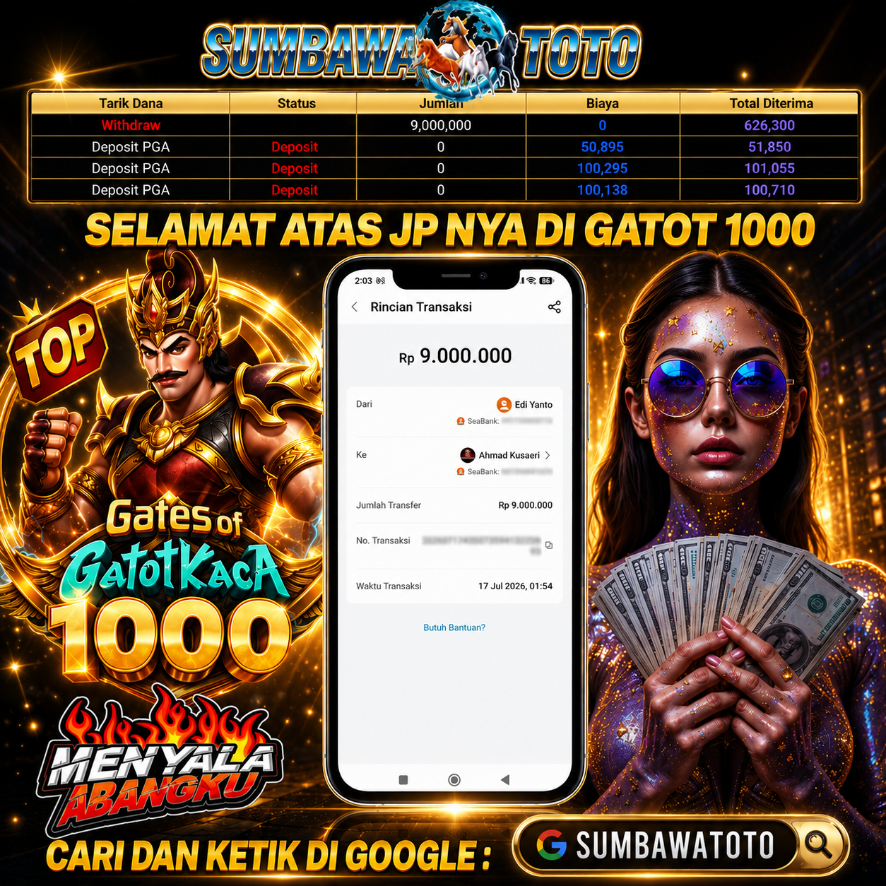 🏆🏆 Gatot Kaca Memang Gacoor 🏆🏆