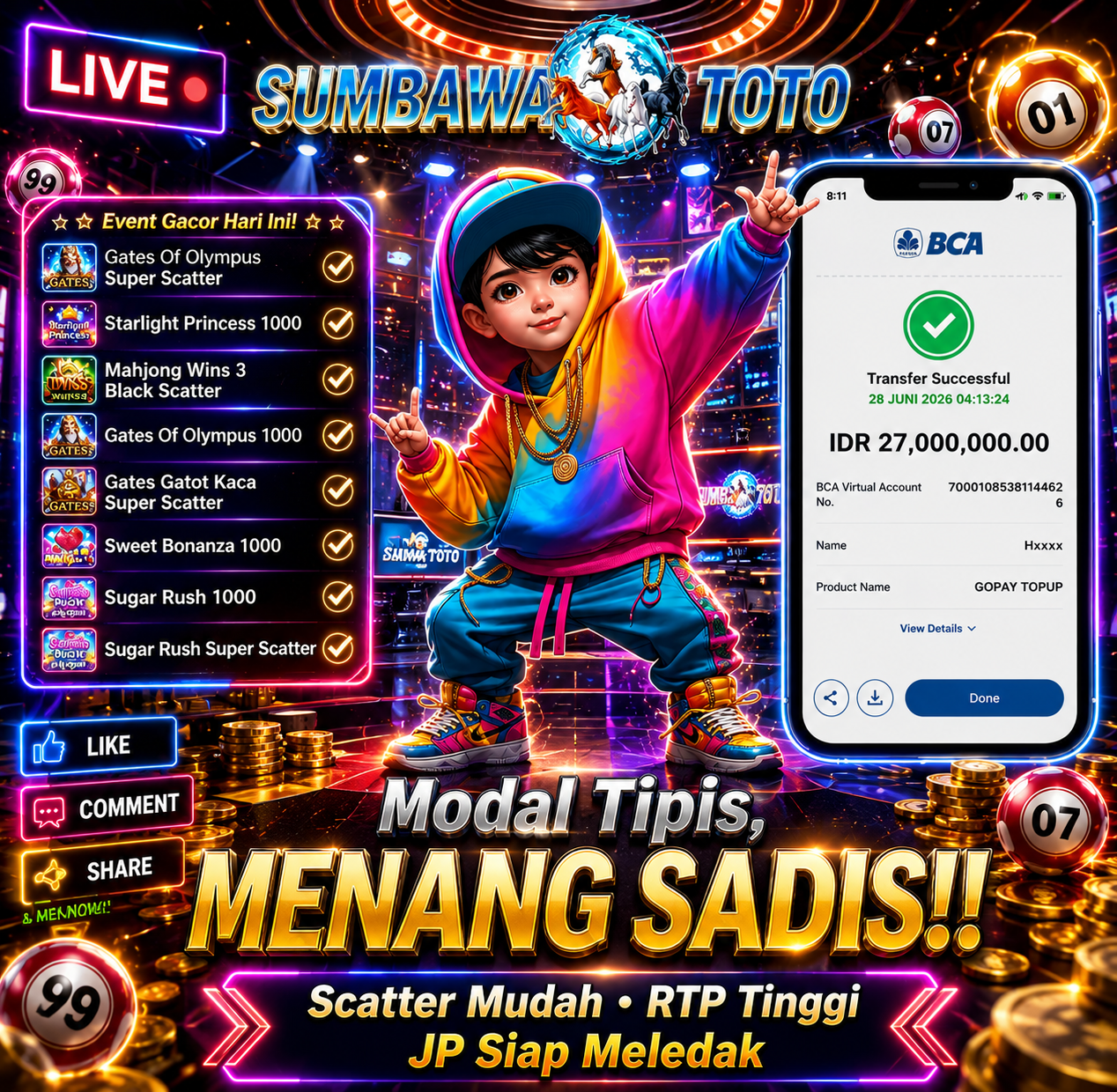 🔥🔥🔥SELAMAT BOSSQU JP DI TOTO MACAU🔥🔥🔥