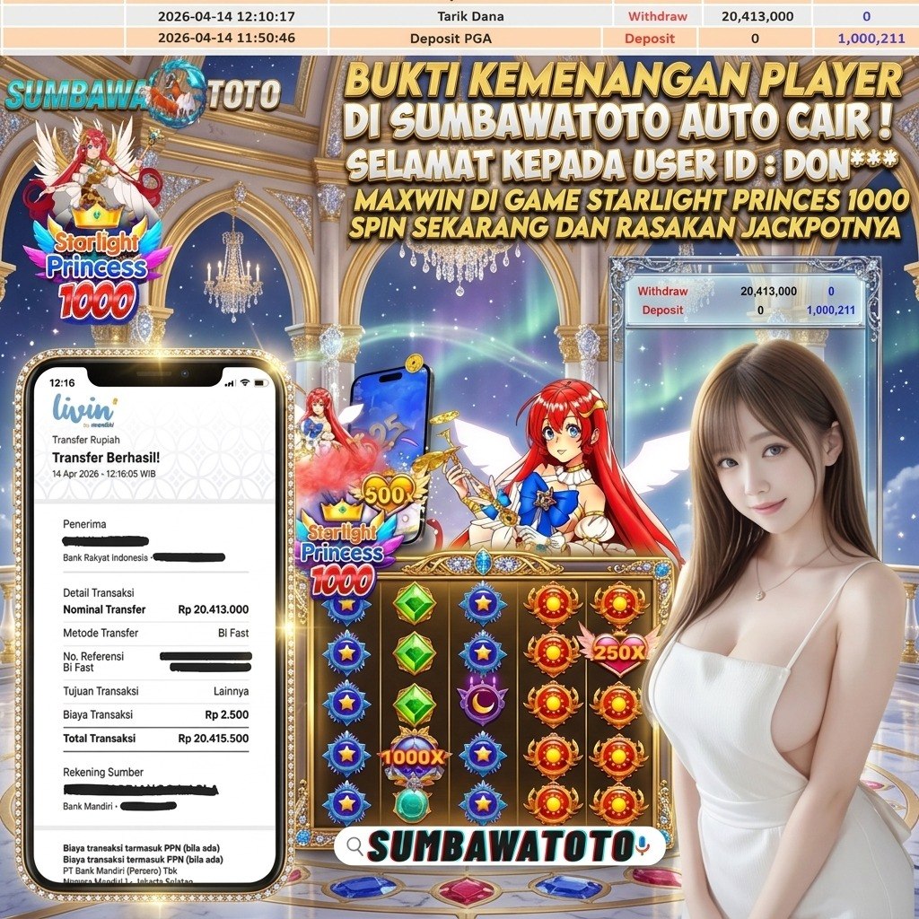 MENANG DI STARLIGHT PRINCES 1000🔥