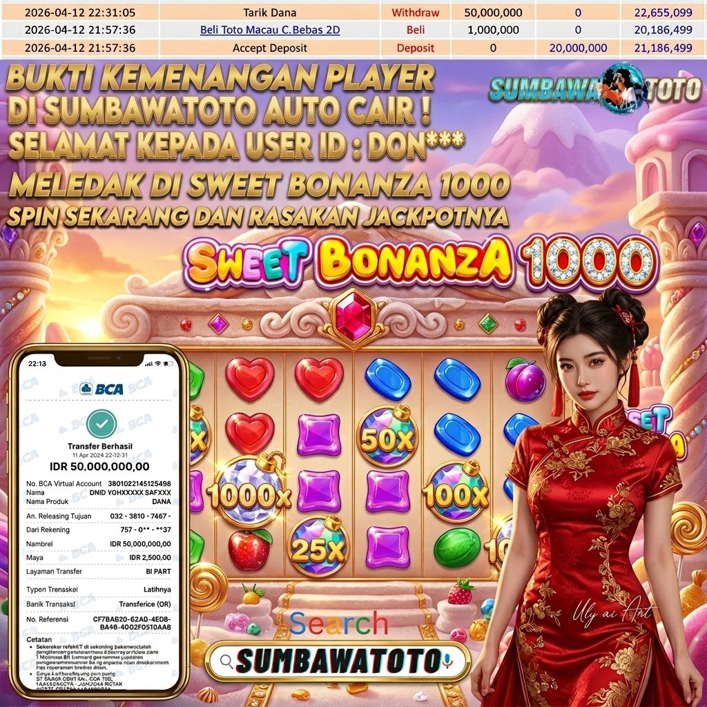 MEGA WIN SWEET BONANZA 1000